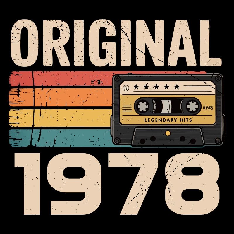 Originales 1978er Retro-Jubiläum 1978