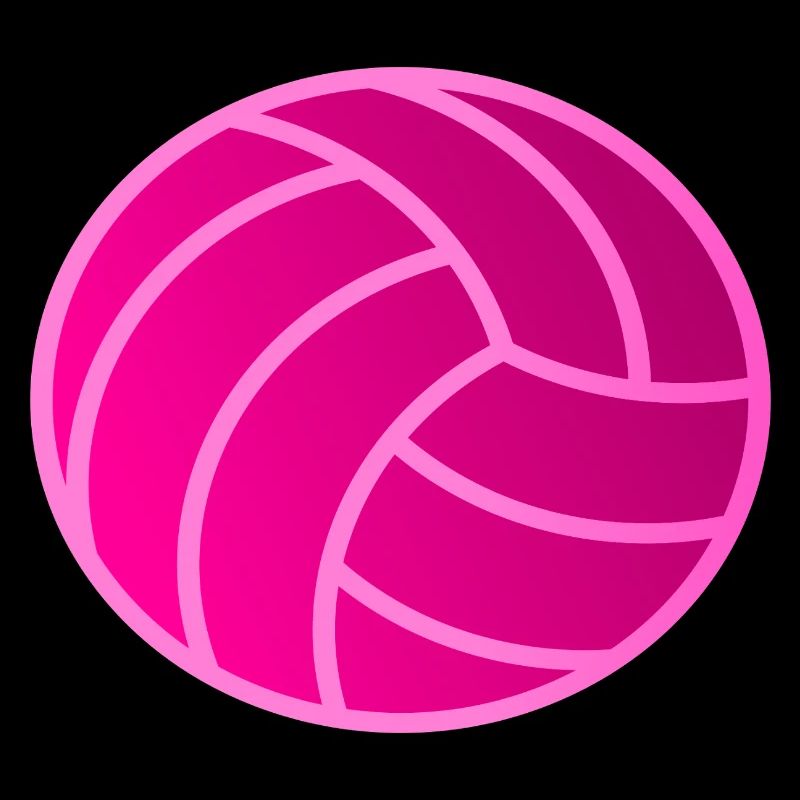 Pink Volleyball