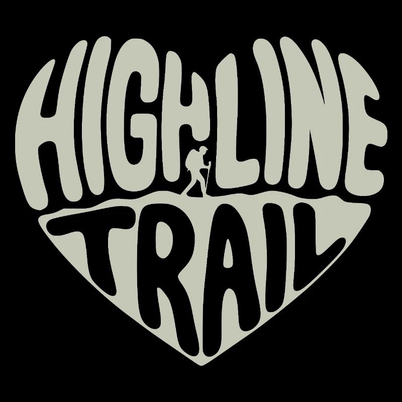 Highline trail heart