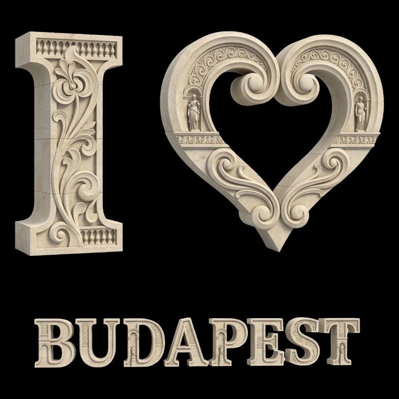 I Love Budapest – Architectural City Design