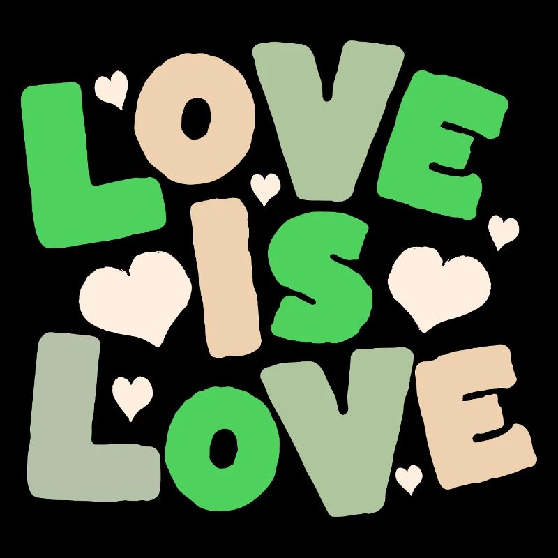 Love Is Love Herz Design