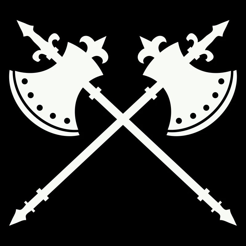 Axe de guerre de croisement