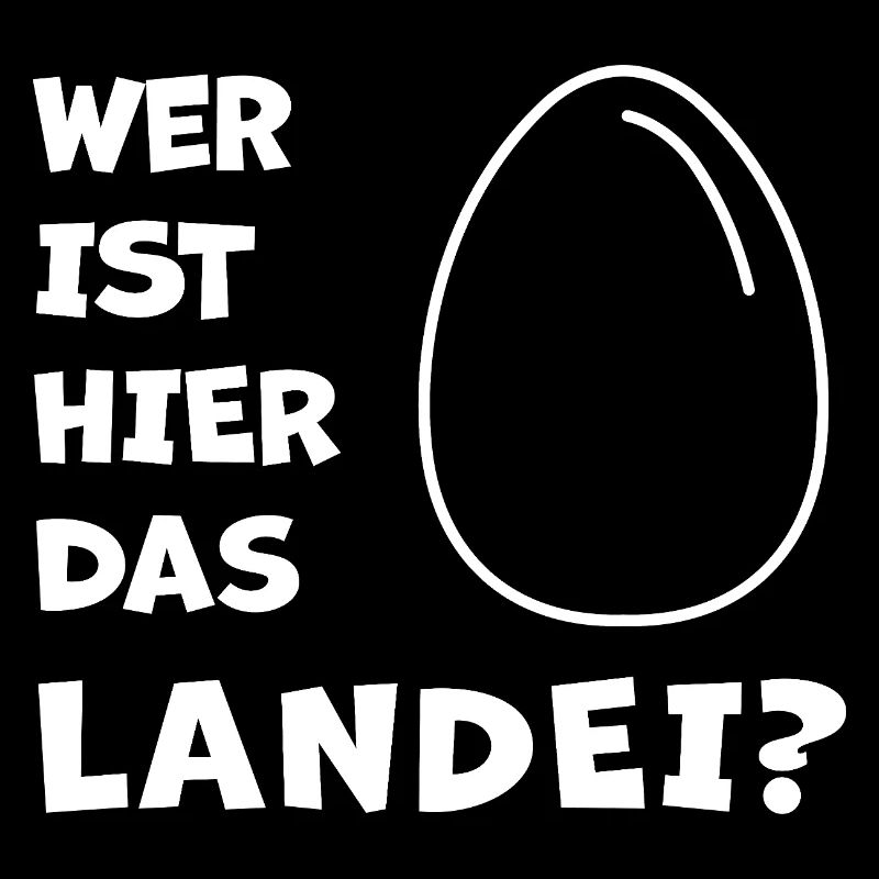 Das Landei - Fans de poulet - Coq - Coq - Bio