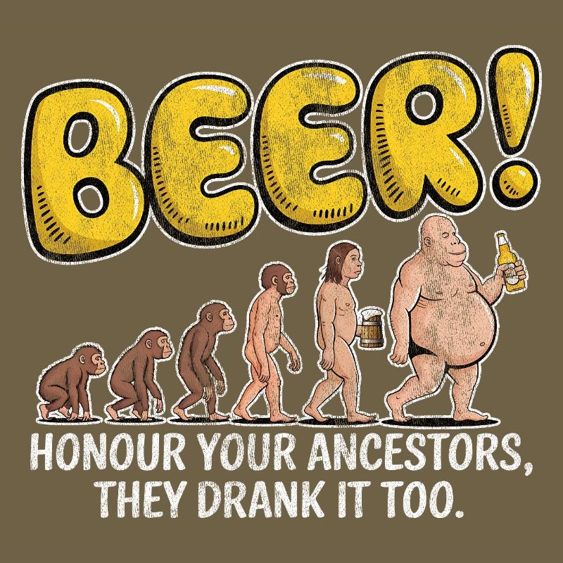 Evolution Beer Funny Witty Beer
