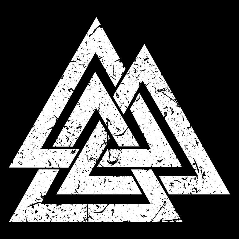 Valknut Symbol - Vikings Celts Germanic Peoples - Viking