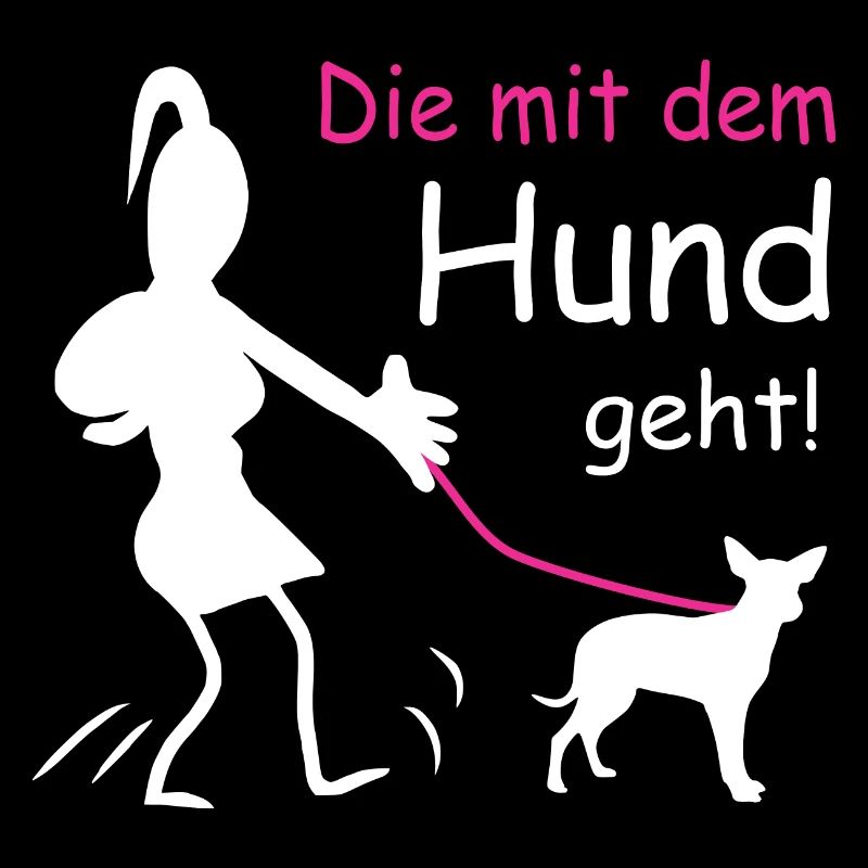 Die mit dem Hund geht