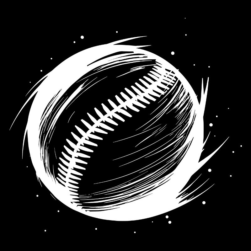 Dessin de balle de baseball