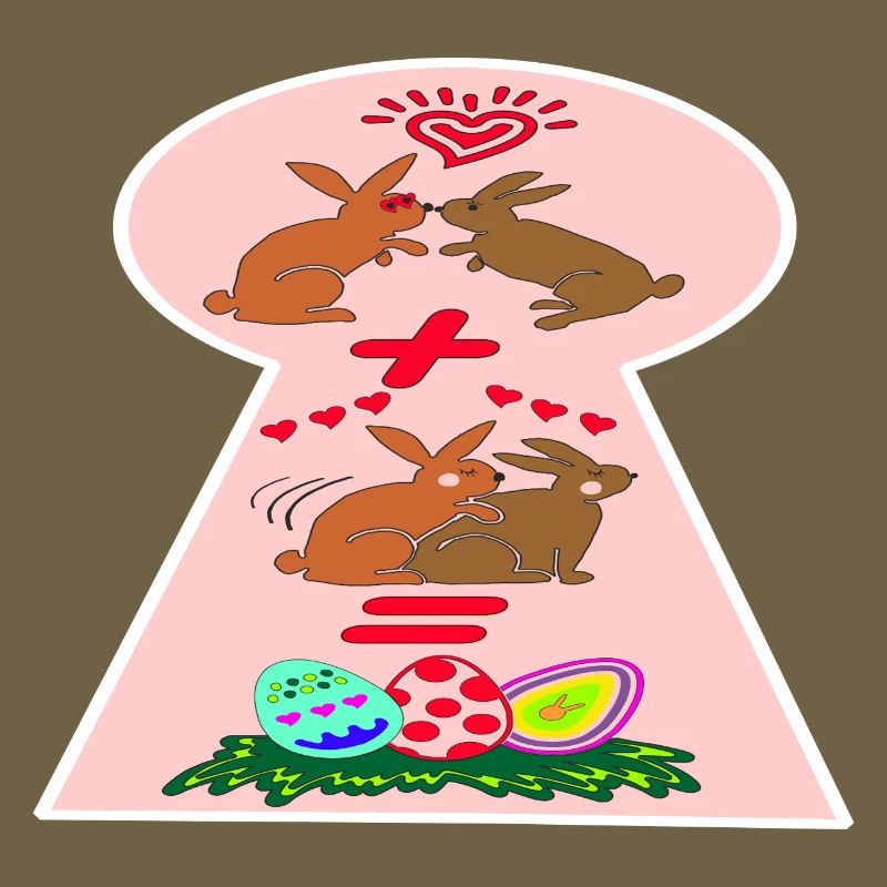 Freche Osterhasen Lustiges Ostern 