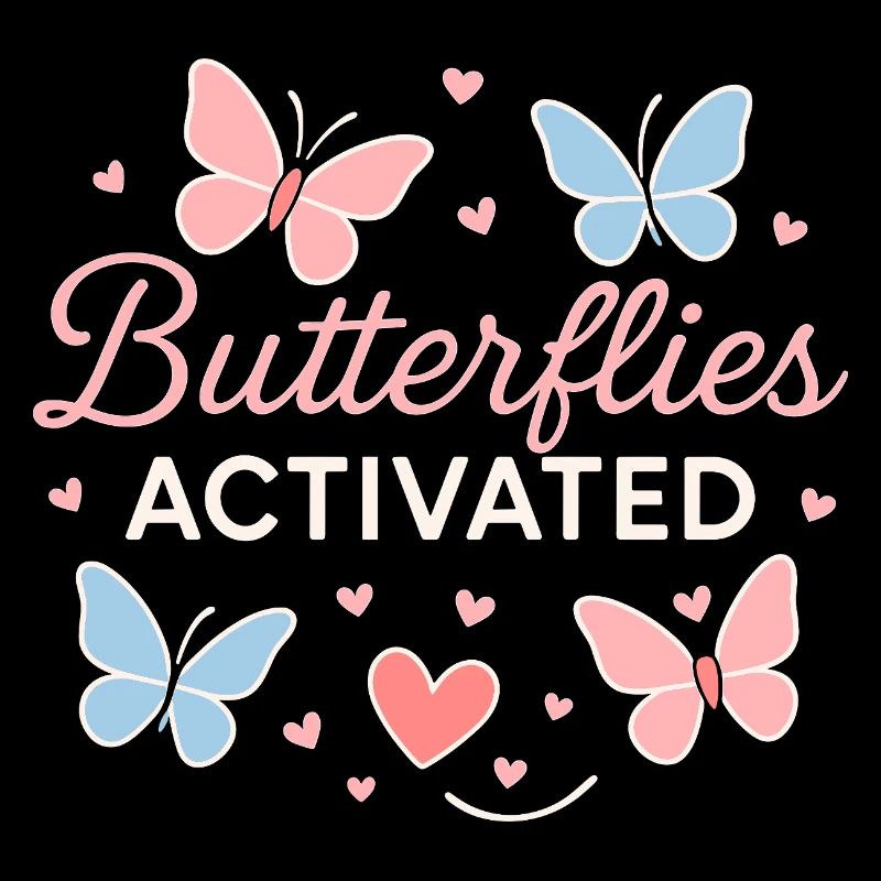Papillons Activé Love Design