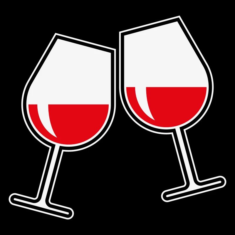 2 Rotweingläser (Rotwein / Wein / Bauchig / Zu 3C)