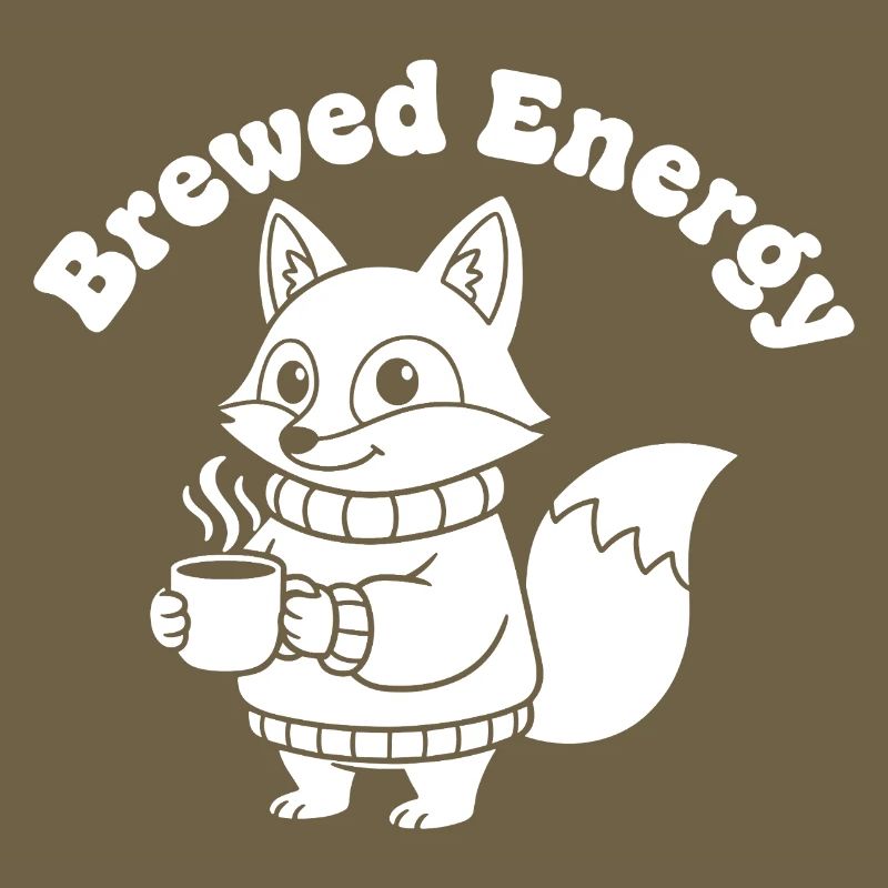 KaffeeFuchs Pullover Motiv