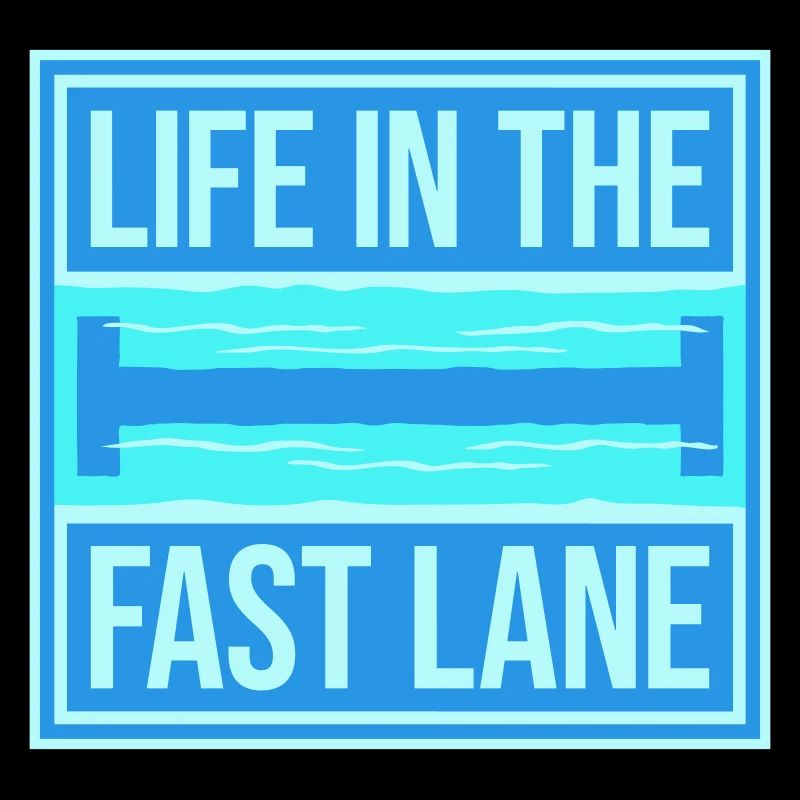 Life In The Fast Lane Float Funny Pool Saying