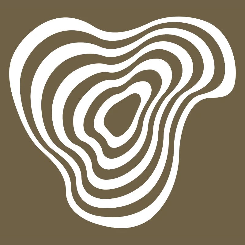 Ondulation des lignes concentriques