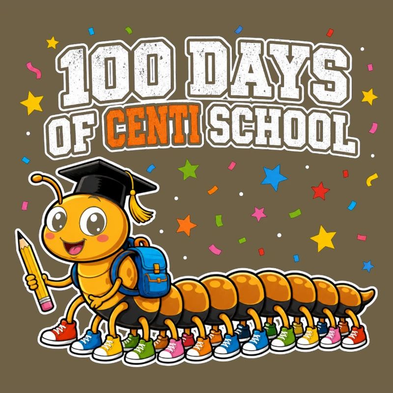 Centipede 100 jours d’école Cent jambes
