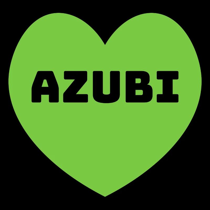 Herz Azubi gruen