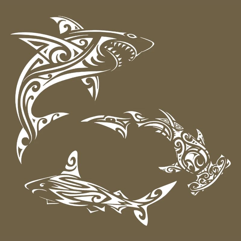 Requins polynésiens blancs