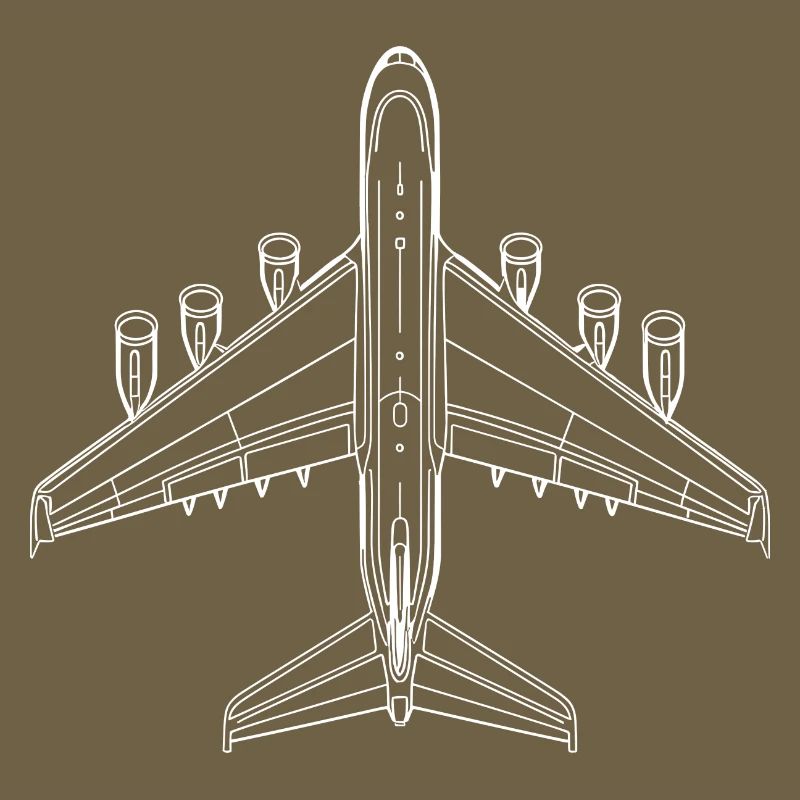 Flugzeug Zeichnung