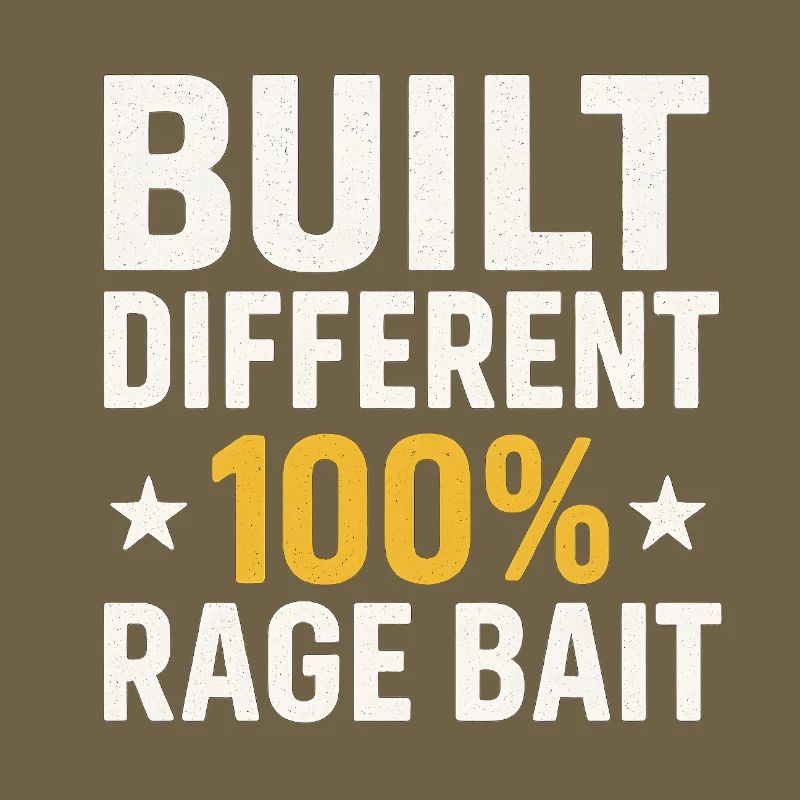 Construit différents appâts 100 % rage, mème drôle