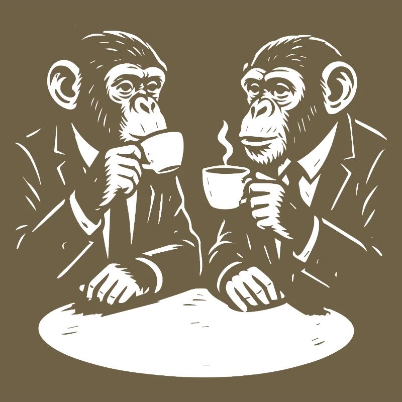Monkeys in Suits Coffee Duo