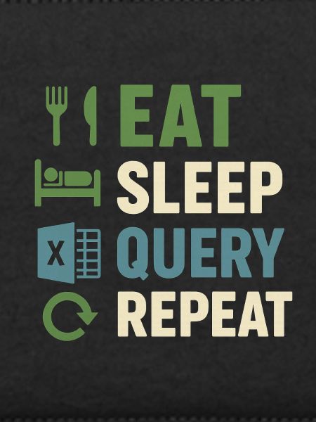Eat Sleep Query Repeat