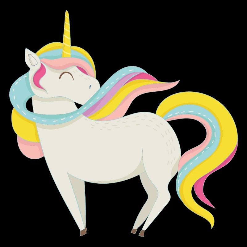 Licorne pastel enchantée