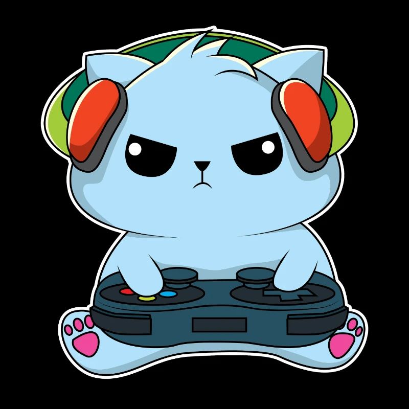 Gamer Cat - Design