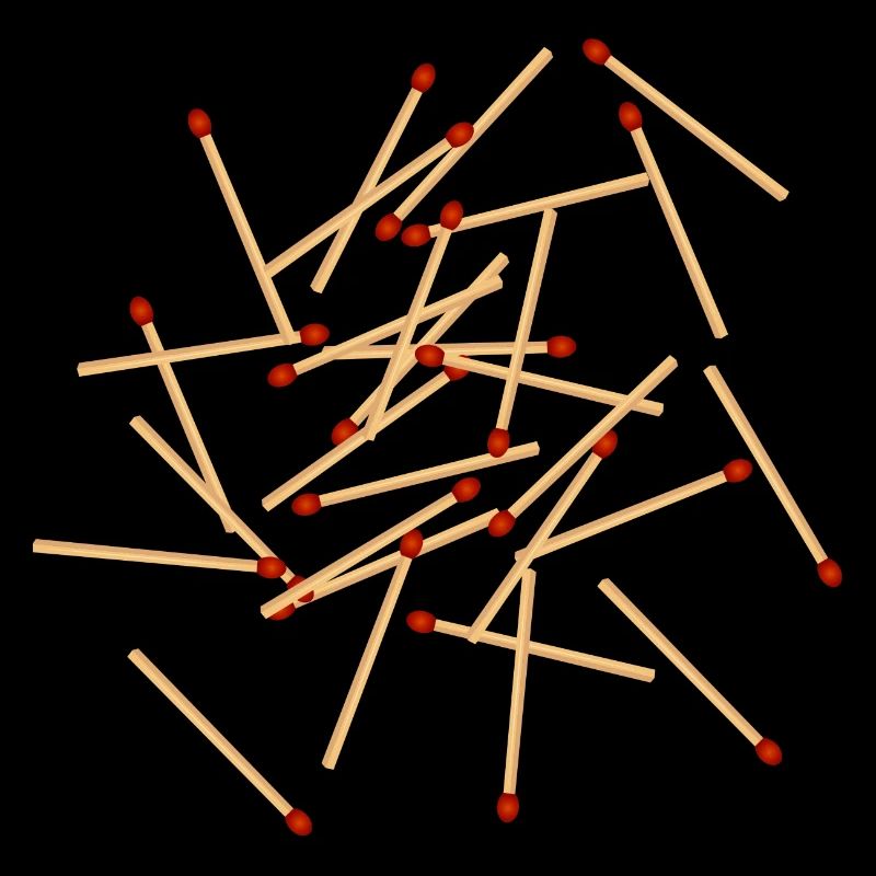 Wildly messy matches