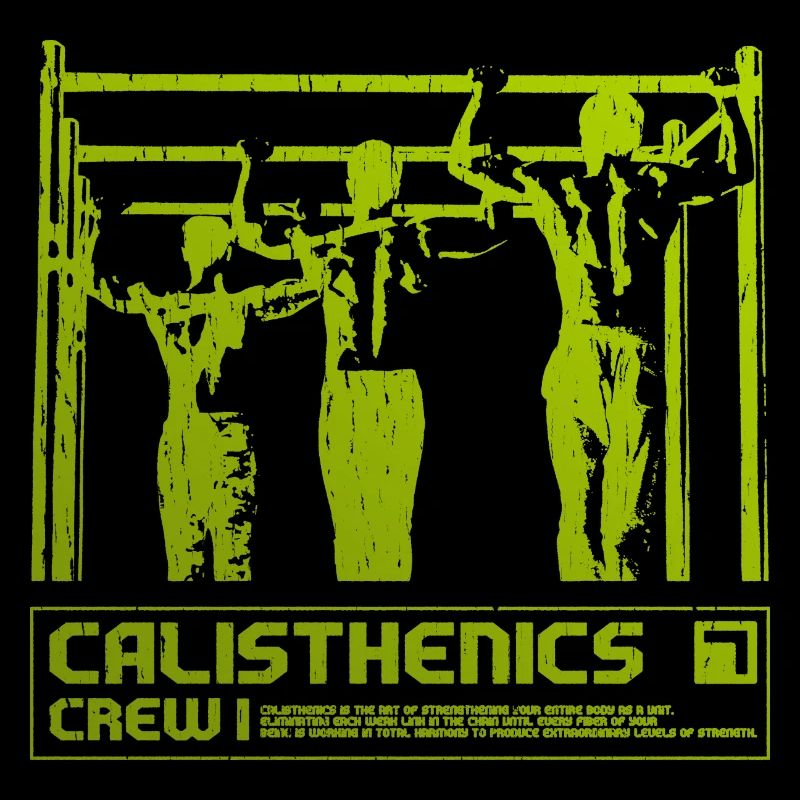 Calisthenics Crew Silhouette