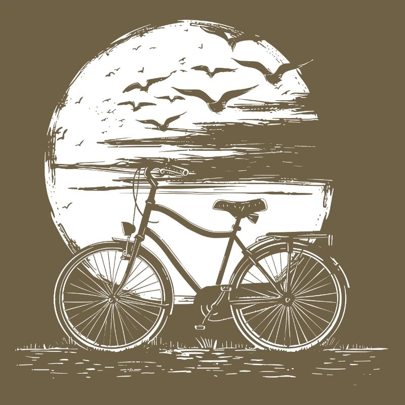 Cycling Drawing