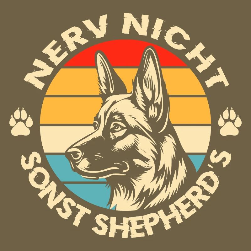 Schäferhund Geschenke Hund Herrchen Gassi