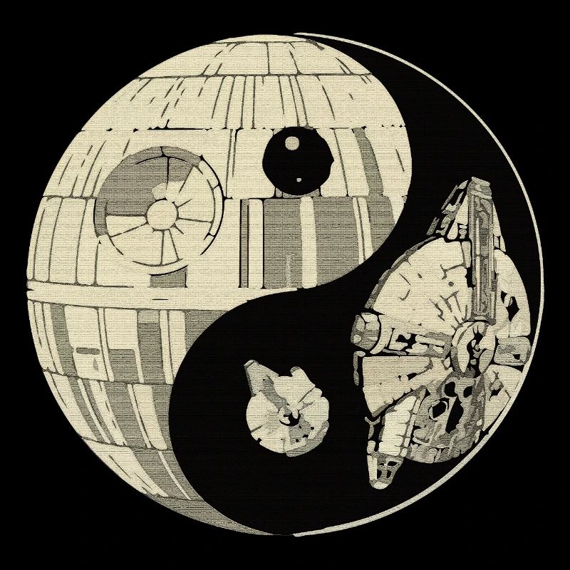 Galactic Yin Yang Space Duel