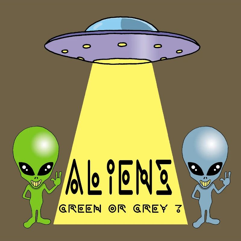 Extraterrestre vert ou gris ?