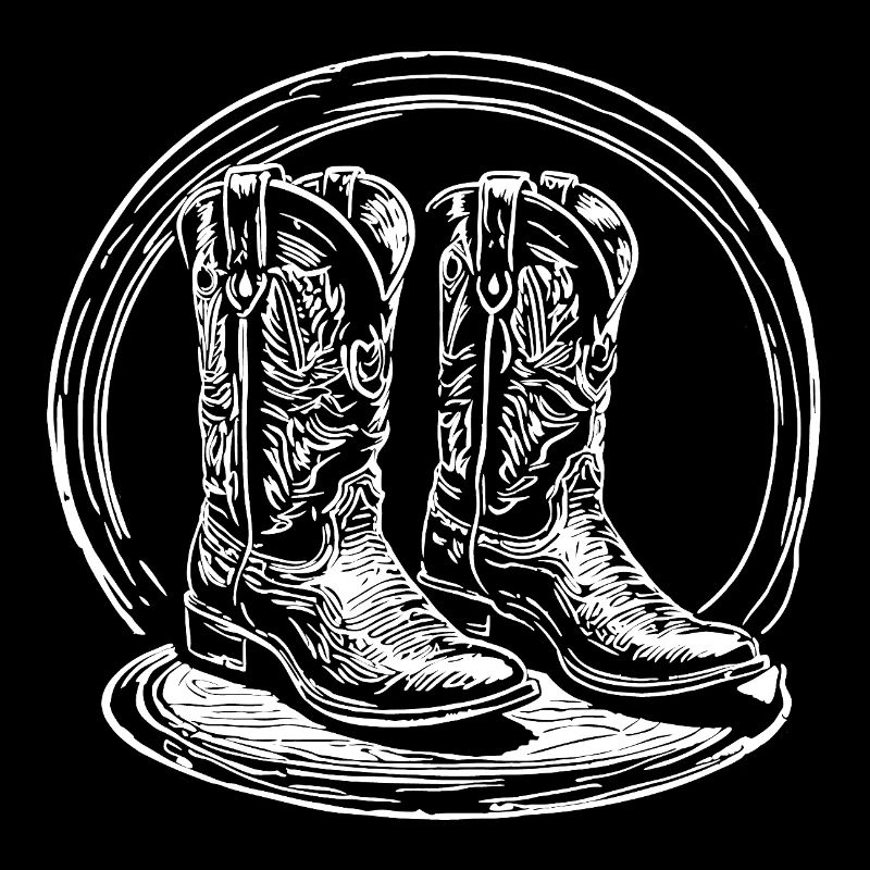 Western Boots Silhouette