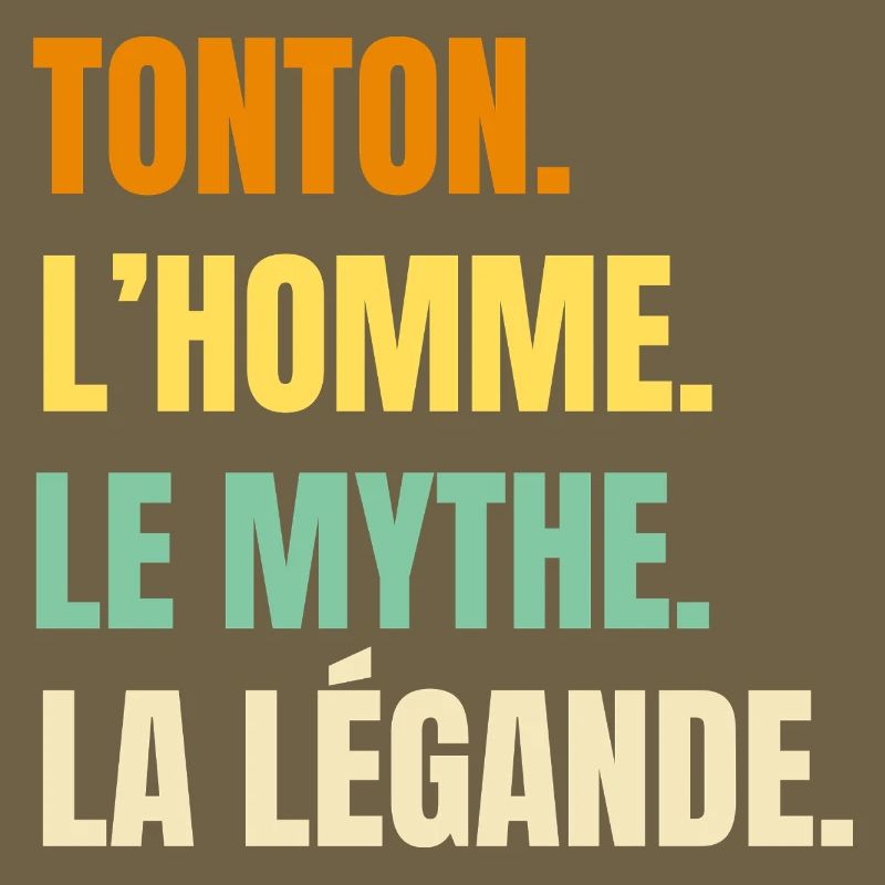 Custom Gift Tonton Man-Legende befördert Tonton 2026