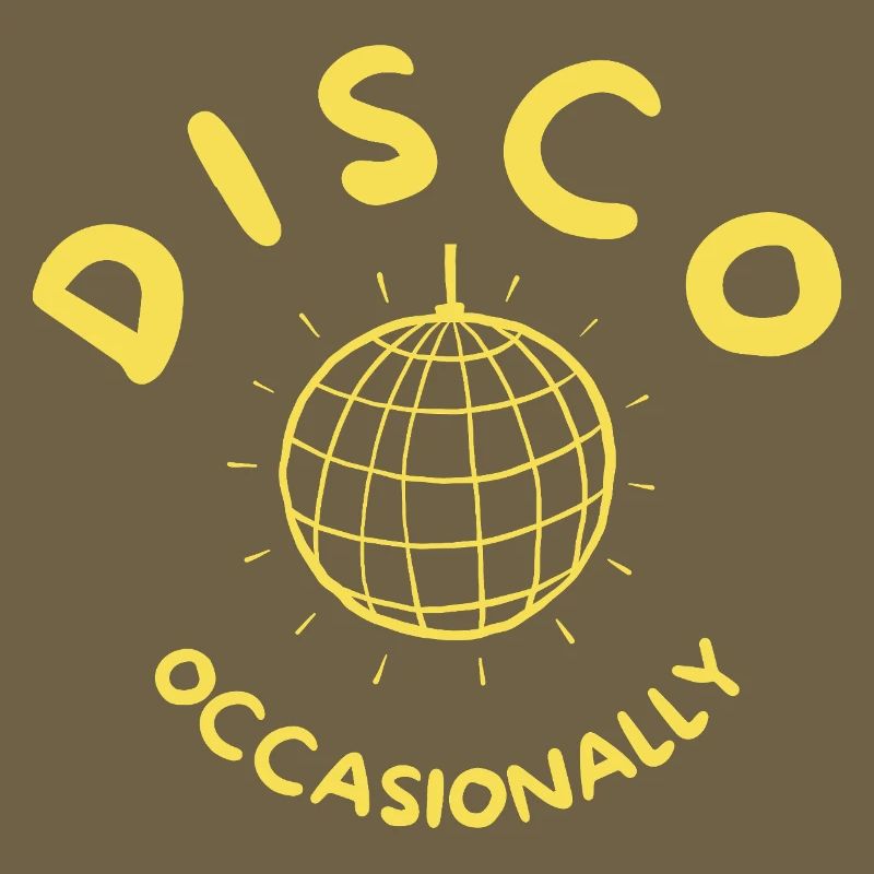 Disco occasionnellement - Ensemble ensemble rétrojaune