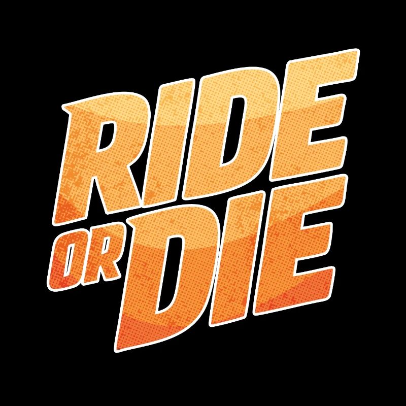Ride or Die – Style Orange de Bande dessinée