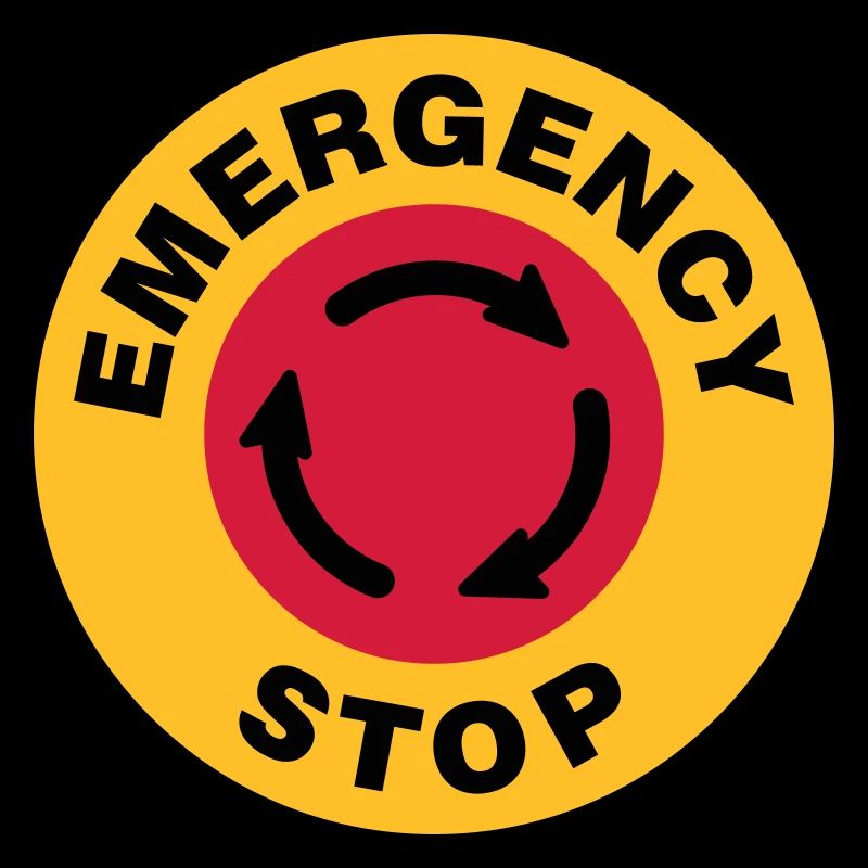 Emergency | Notfall | Stop