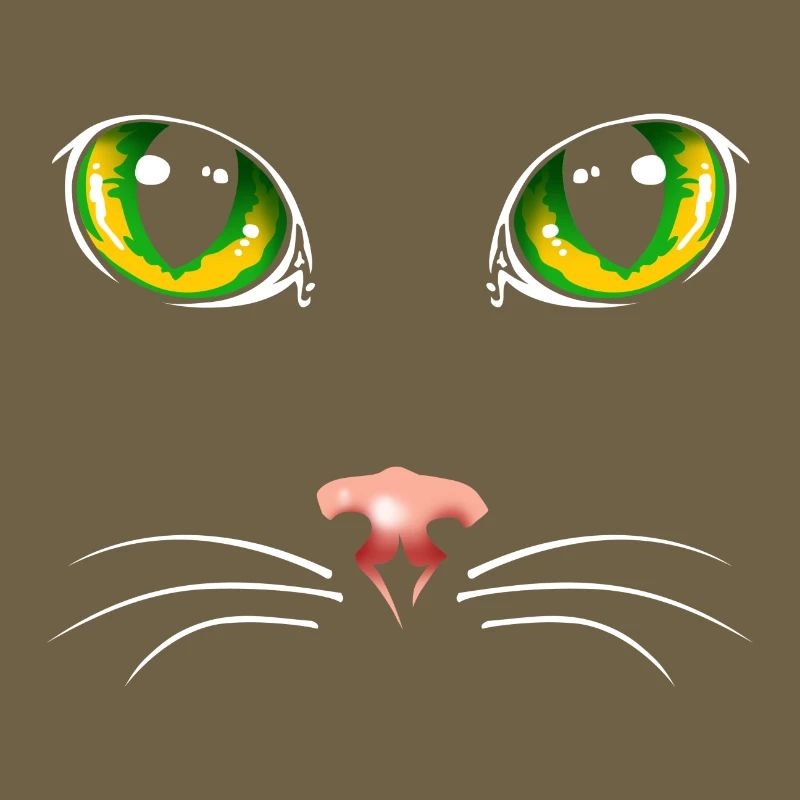 Black cat eyes