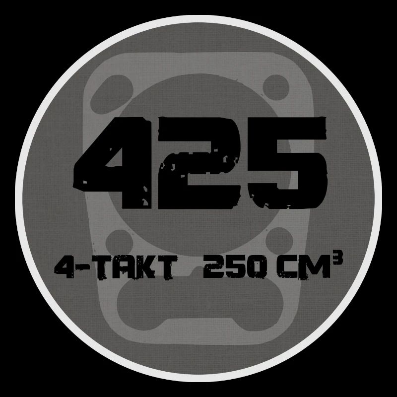Motif d’insigne quatre temps 250cc