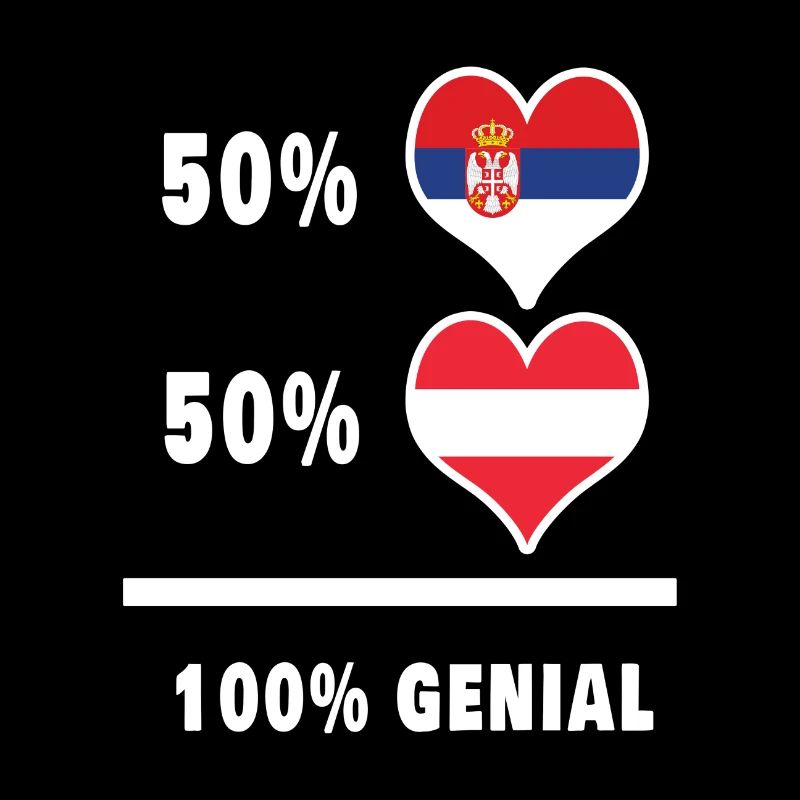 Serbia and Austria Genial / Gift