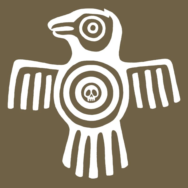 White inca bird
