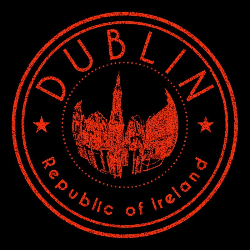 Dublin Skyline Stempel