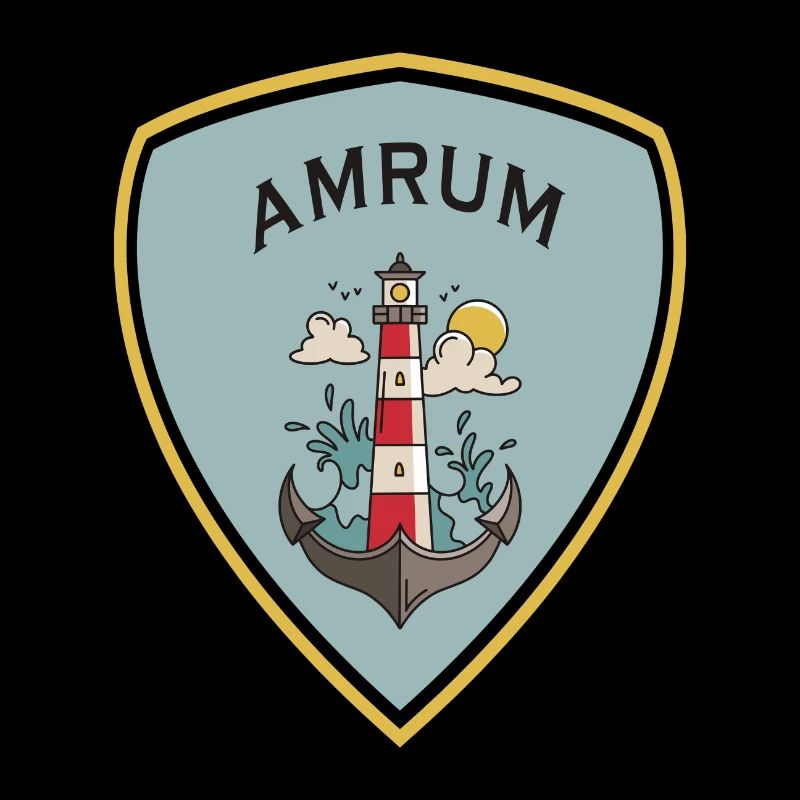 Amrum Leuchtturm Wappen