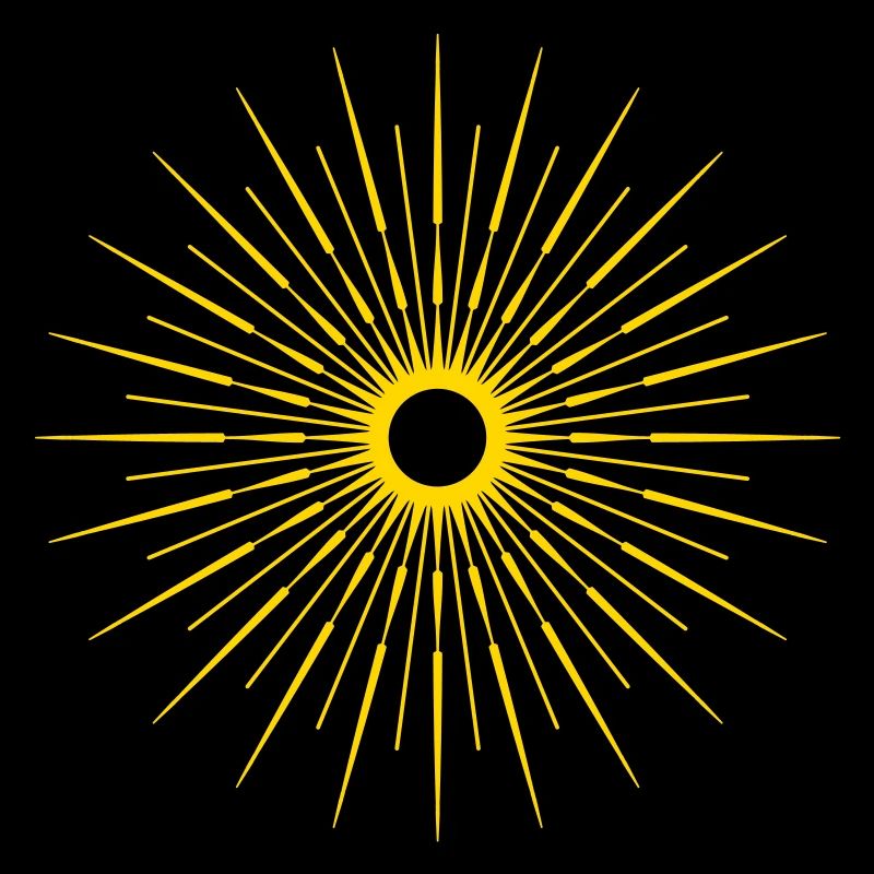 Rayons du soleil