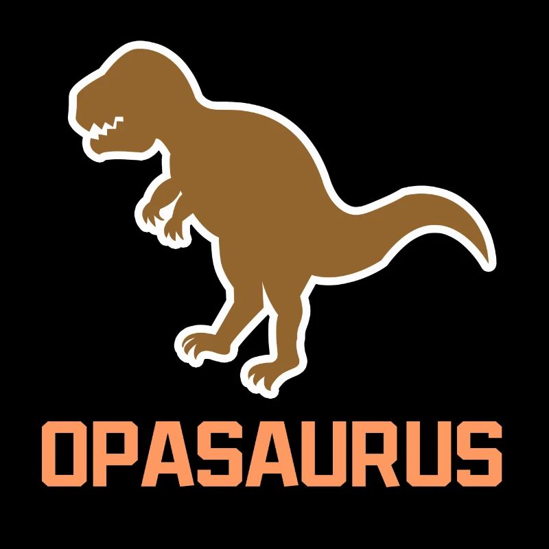 Dinosaurier Opa Großvater Spruch