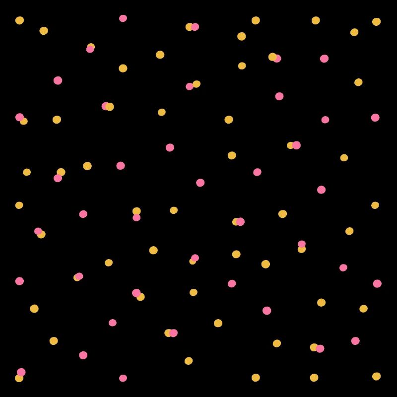 Confetti in pink & yellow