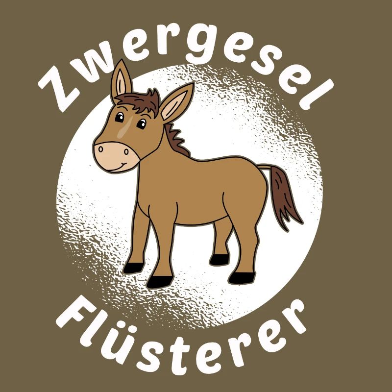 Zwergesel Flüsterer Miniesel Esel Muli Geschenk