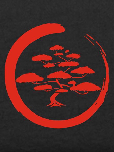 Roter japanischer Baum