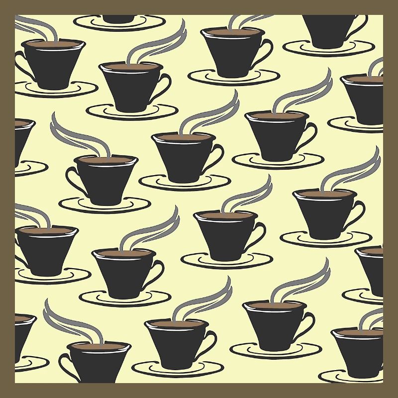 tolle küchenmuster, kaffeetassenmuster