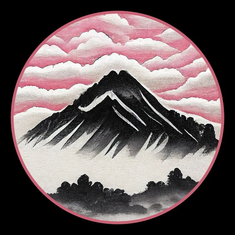 Japanese Landscape | Mountain, sky and forest
